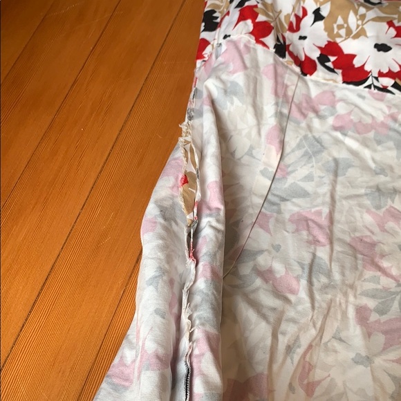 Vintage Floral One Shoulder Dress - Picture 10 of 14